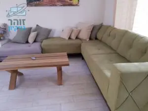 ניקוי ספה באשדוד ברובע ט - ספה פינתית