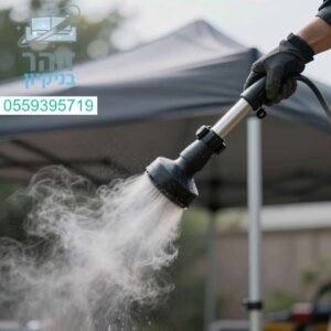 ניקיון קיטור מקצועי לסוככים לשמירה على איכות הבד ומניעת שחיקה מוקדמת