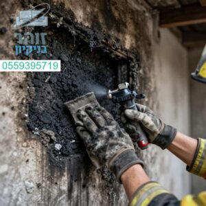 ניקוי מקצועי של פיח ואפר לאחר שריפה לשיקום יסודי ומרהיב של מבנכם