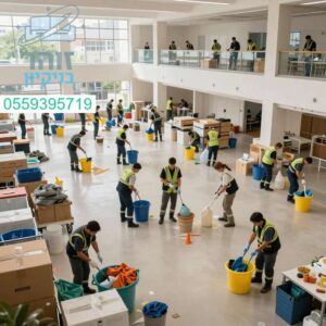 ניקיון מקלטים בפריסה ארצית עם צוותים גדולים ומקצועיים לתוצאה מהירה ויסודית