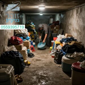 פינוי וניקוי מקלטים משותפים ביסודיות ובמקצועיות – פתרון מהיר למרחב נקי ומסודר