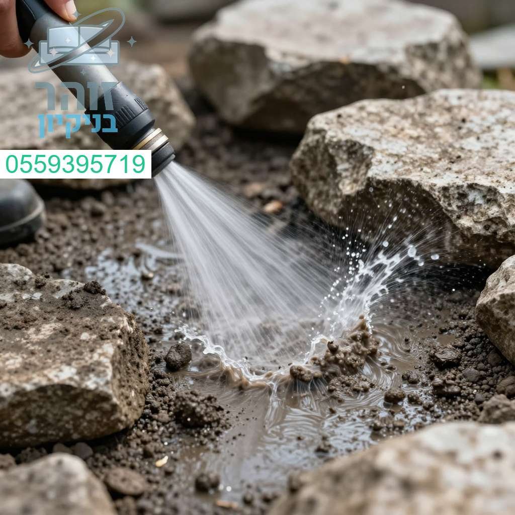 ניקוי אבנים בלחץ مים לשחזור المראה הנקי והמרשים של הגינה צרו קשר עכשיו!