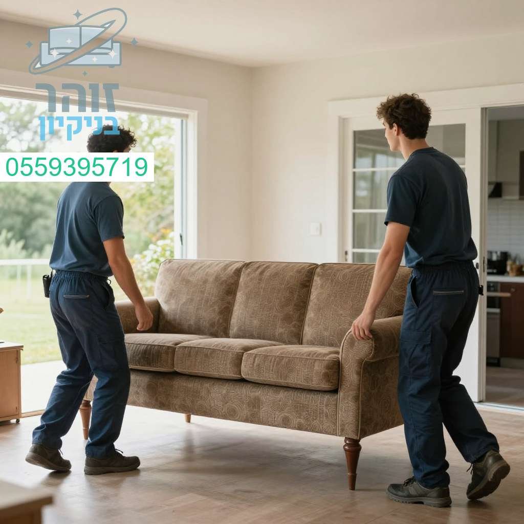 פינוי ספות ורהיטים ישנים בשירות מקצועי מהיר ואמין לביתכם