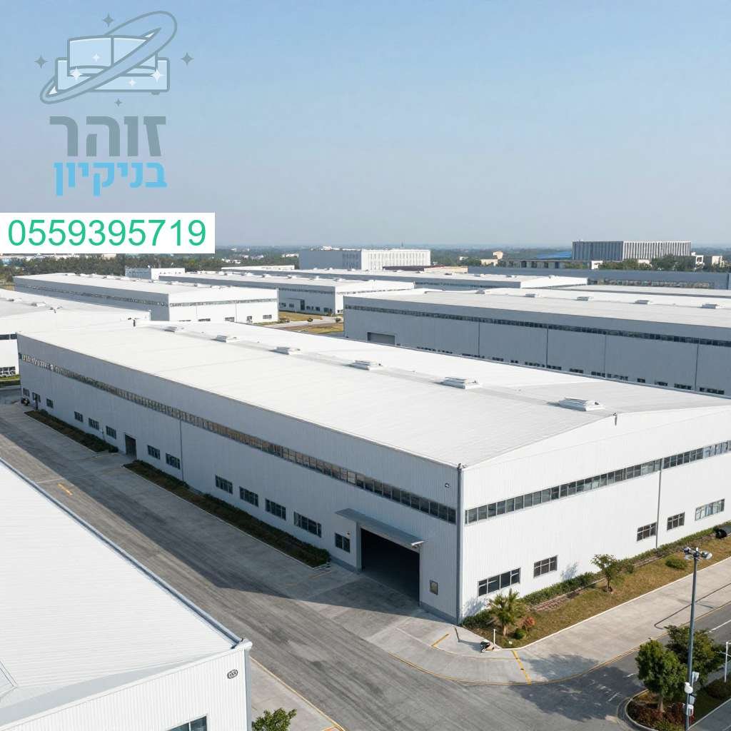ניהול מקצועי ומתקדם למתחמי תעשייה ומבנים מסחריים רחבי היקף להצלחת העסק שלכם
