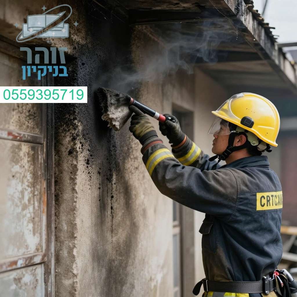 ניקוי ושיקום מקצועי של נזקי אש ופיח במבנים מחזירים את המבנה למצבו הנקי והמושלם ביותר